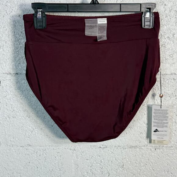 CALIA Women's Wide Banded High Rise Swim Bottoms sand XS - Picture 4 of 5